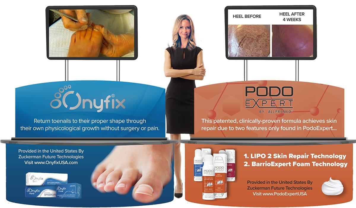 Onyfix and PodoExpert Booth